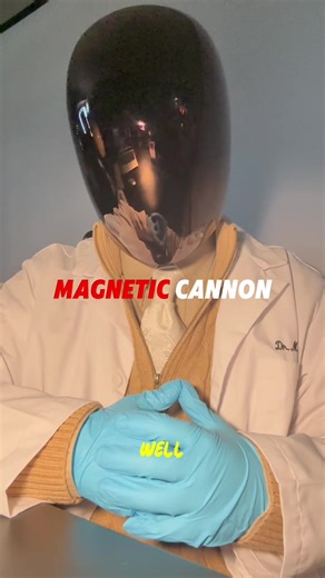 The magnetic cannon, where does the energy come from? Let’s break it down. 👨🏻‍🔬🧠🧲 #science #educational #drmarcuszane #magnet #explained