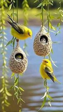 14 of Nature's Most Unique Bird Nests #NatureDocumentary #BirdNest #RareBirds #MysteriesOfNature ...