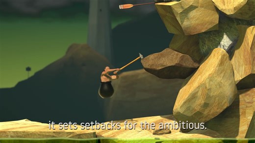 游戏推荐：Getting.Over.It 克服它 （附下载链接 在简介里）