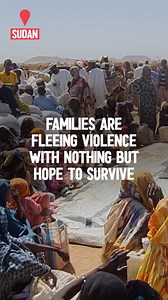 In #Sudan, thousands of people, like Gida and Ahmed, have been uprooted again by violence. This is the world’s largest hunger crisis — driven by conflict, not by nature. WFP is scaling up to reach millions more people with food and nutrition support and turn the tide of famine. | World Food Programme