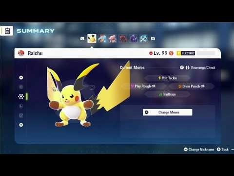 Pokémon Legends: Z-A - Mega Raichu Showcase
