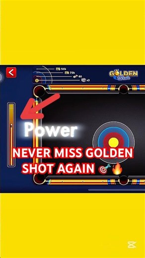 How to Play Golden Shot Like a PRO in 8 Ball Pool 🎯🔥 #8ballpool #8ballpoolguideline #shorts