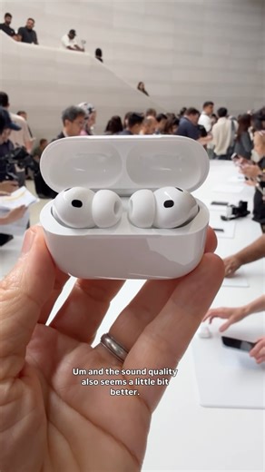 CNET Executive Editor and audio expert David Carnoy shares his first impressions of the new Apple AirPods Pro 3. So far? Not bad. #apple #audio #airpodspro #airpodspro3 | CNET