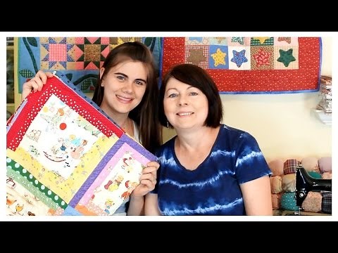 Log Cabin Baby Quilt {DIY Inspiration} - Whitney Sews