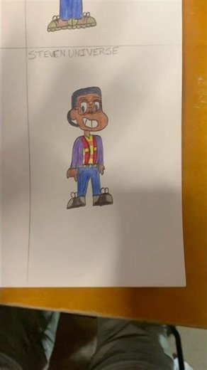 Steve Urkel in Different Cartoon Styles - Part 4 #art #drawing #unboxing #familymatters #shorts