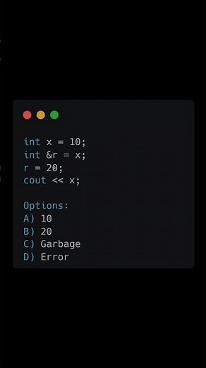 C++ Reference Variable Trick 🔁