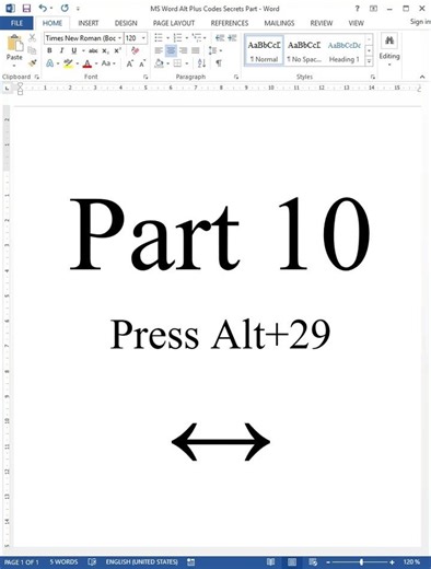MS Word Alt + Codes Secrets Part 10 | Alt Codes Secrets | Hidden Keyboard Shortcuts You Must Know