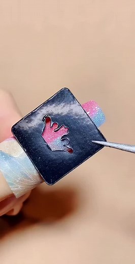 Two-Color Polygel Nail Designs Tutorial