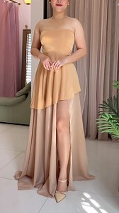 Introducing the ITZEL DRESS — exclusively at Love Humbly Shop This stunning piece is designed to flatter all body types with its free size fit, effortlessly accommodating sizes from Small to Extra Large. 📏 Measurements: Bust: 32 to 40 inches Waist: 24 to 36 inches Length from Shoulder: 58 inches Crafted with a blend of chiffon and high-quality crystal or ITY fabric, the ITZEL DRESS offers a beautiful flow, luxurious texture, and elegant drape. It features a side slit for a touch of allure and a