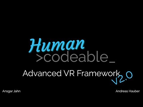Advanced VR Framework 2.0