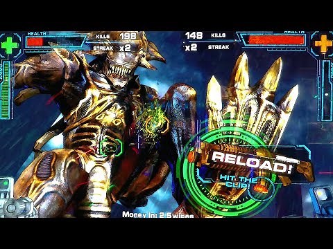 Aliens Armageddon Arcade Gameplay