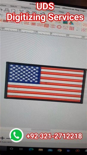 UDS Digitizing Services Logos Patches Iron #wilcom #designer #welcom #embroiderysoftware