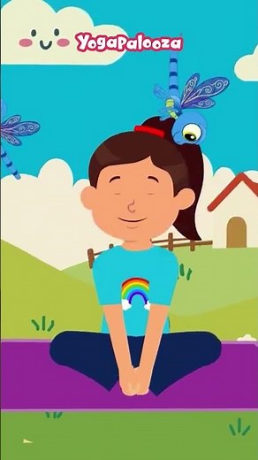Follow the dragonfly! #yogapalooza #barikoral #mindfulnessforkids #kidsyoga #kidssongs