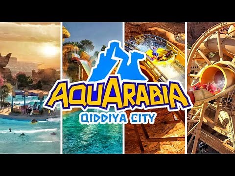 All Rides and Attractions at AquArabia Water Park (Six Flags Qiddiya City)
