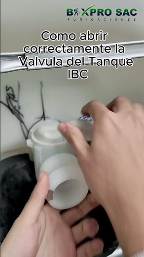 Como Abrir Correctamente la Válvula de un Tanque IBC