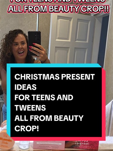 CHRISTMAS PRESENT IDEAS FOR TEENS AND TWEENS ALL FROM BEAUTY CROP!! @thebeautycrop #christmaspresentideas #stockingfillers #tiktokmademebuyit #foryoudays #thebeautycrop