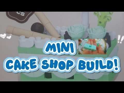 Building a Mini Dessert Cake Shop 🍩 Tiny Lego Bakery with Amazing Details!part1 ‪@Zora_theshrimp‬