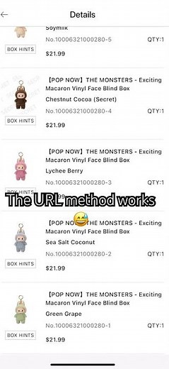 Labubu URL method was a success! #labubu