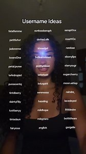 #tipsforgirls #foryoupage #usernameideas | username ideas