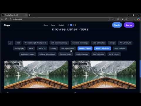 AI - Powered Full Stack Blogging Platform | NextJs