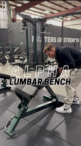 1.7K views · 27 reactions | Alpha Lumber Bench 磊 The only bench custom designed for each person. ▪️ 4 Adjustable Lumbar Positions ▪️ 6 Adjustable Height Positions ALL BLACK units in-stock NOW  www.MyArsenalStrength.com #workout #strengthtraining #arsenalstrength #gym | Arsenal Strength | Facebook