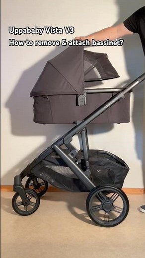 Uppababy Vista V3: Attaching / Removing the Bassinet