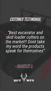 Tell Us How Your Rut Attachment Performs — Leave a Google Review