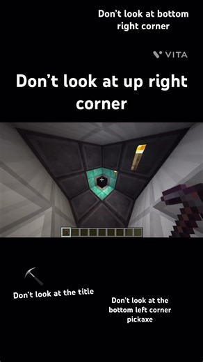 I told you NOT to look... 💀 #minecraft