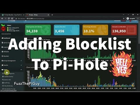 Pi-Hole | Adding Blocklist To PiHole | Blocking ADs Across Your Network