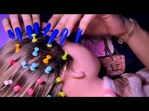 ASMR Pin Plucking, ASMR Tweezers, Relaxing Whispering