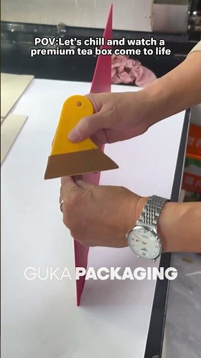 Look How We Handcraft a Luxury Tea Gift Box | 3D Embossed Chinese Style Packaging #custompackaging