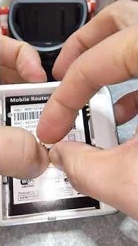 モバイルルーターFS040Wのsimカード脱着方法