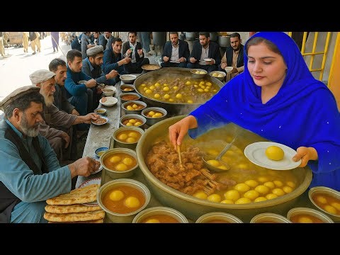 Breakfast in Afghanistan | Cheap morning street food | Subha ka Nashta