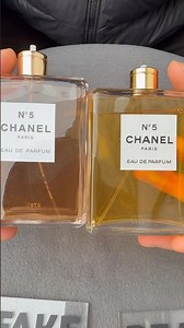 Fake vs Original Chanel No.5 Perfume