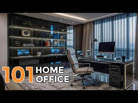 101 Modern Home Office Interior Design Trend for Perfect Workspace Ideas