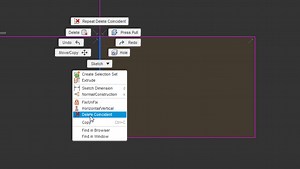 Way to free a line from a hairy mess of overlapping end point constraints.