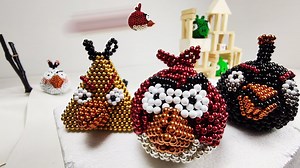 33K views · 80 reactions | The Angry Birds characters are too nice, and building them with magnetic balls amused me.  | Magneticgames | Facebook