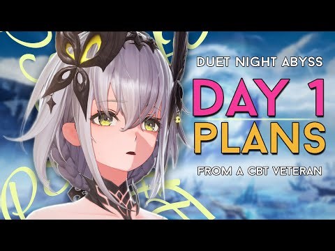 Duet Night Abyss DAY 1 PLANS from a Veteran CBT Player