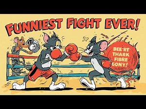 Thomas and Jerry Boxing Battle – Funniest Fight Ever! 🥊😂