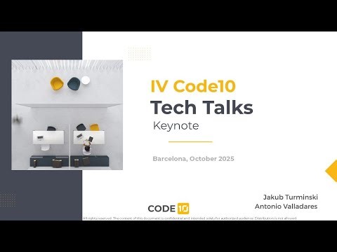 Keynote Code10 TechTalks 2025