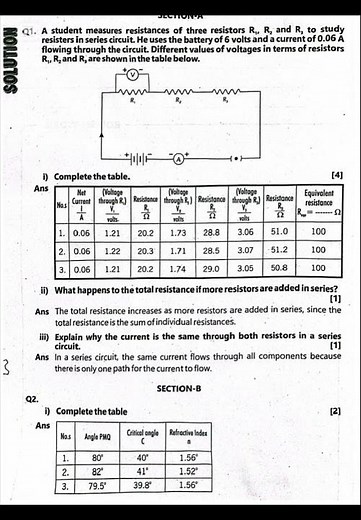 Fbise 10th Class (SSC-II) Physics Practical Based Assessment (PBA) (2025) Part 1