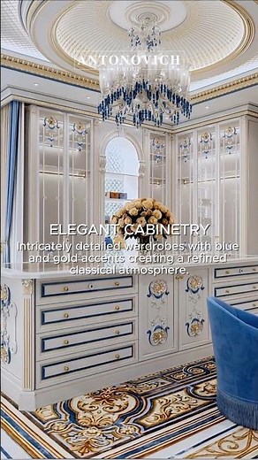 ✨ Luxury Classic Dressing Room Interior Design & Joinery Solutions