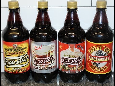 Frostop: Root Beer, Diet Root Beer, Red Birch Beer & Kansas City Sarsaparilla Review