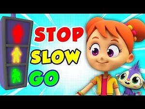 Traffic Safety Song | Nursery Rhymes For Children | Songs For Kids