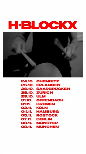 FILLIN_THE_BLANK - TOUR 2025 Wir haben Riesenbock! | H-Blockx | Facebook