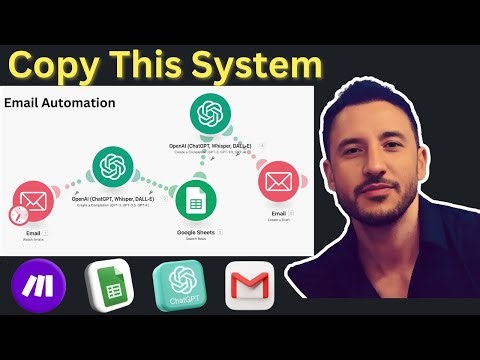 I AUTOMATED My Email Inbox with Make.com