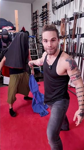 Cape vs Sword! #sword #history #fashion