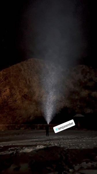 Lumintop Tiger Flashlight for Snowy Adventures