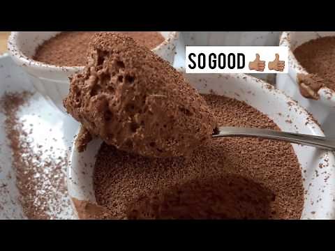 Vegan Chocolate Mousse with “Aquafaba” (Whipped Chickpea Water)