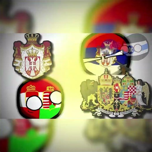 The spark of ww1... #countryballanimation #history #countryballs